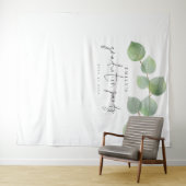 Eucalyptus Naam Afstudeerfeest Foto Achtergrond Wandkleed (In Situ (horizontaal))