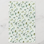 Eucalyptus-naam die van de Song Shower-game-kaart  Flyer (Achterkant)