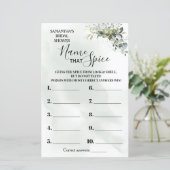 Eucalyptus Name dat de tweetalige douchegame van S (Staand voorkant)