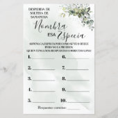 Eucalyptus Name dat de tweetalige douchegame van S (Achterkant)