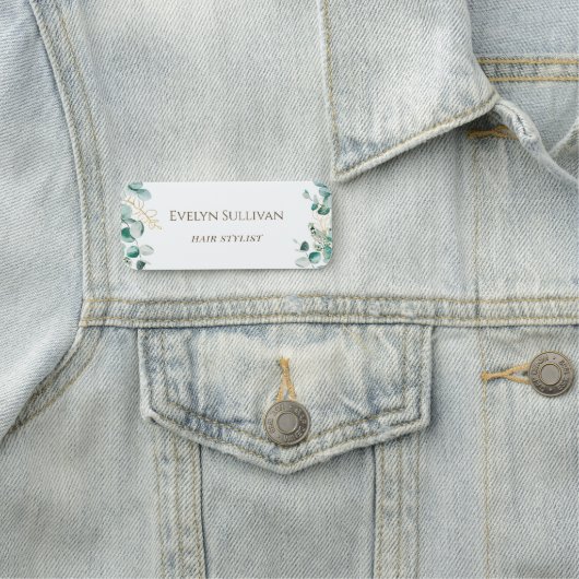 Eucalyptus Name Tag (In situ)