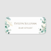 Eucalyptus Name Tag (Voorkant)