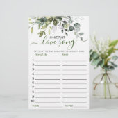 Eucalyptus Name that Love Song Vrijgezellenfeest G (Staand voorkant)