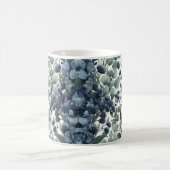 Eucalyptus navy bloesem waterverf bloementakken koffiemok (Center)