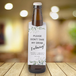 Eucalyptus Neem mijn Drink niet in Flessenhanger