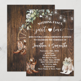 eucalyptus niets Fancy gewoon liefde Casual bruilo Kaart