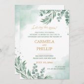 Eucalyptus Nieuw sparen de Aankondiging van de Dat (Voorkant / Achterkant)