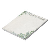 Eucalyptus Notitieblok (Linkerzijde)