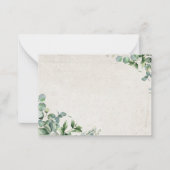 eucalyptus notitiekaartje (Voorkant)