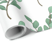 Eucalyptus-omlooppapier Cadeaupapier (Rol Hoek)