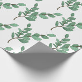 Eucalyptus-omlooppapier Cadeaupapier (Hoek)