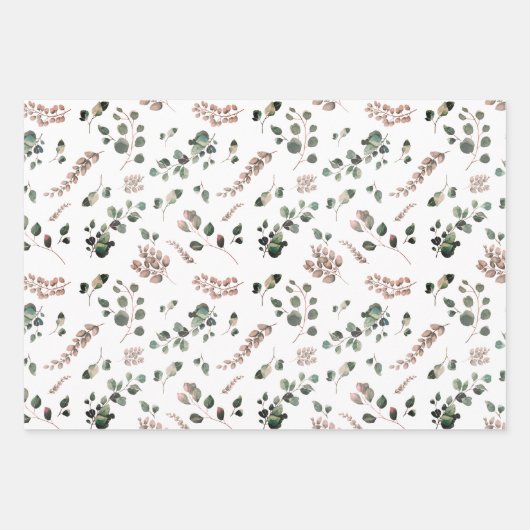 Eucalyptus-omlooppapier Inpakpapier Vel (Voorkant 2)