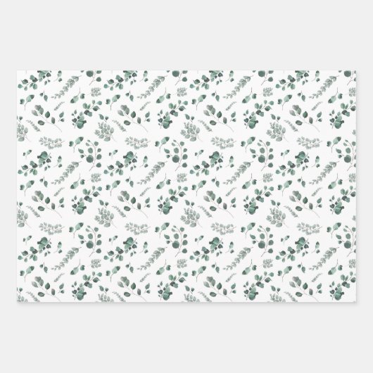 Eucalyptus-omlooppapier Inpakpapier Vel (Voorkant)