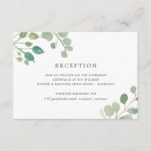 Eucalyptus Ontvangst Enclosure Kaart (Voorkant)