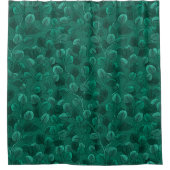 Eucalyptus op groen douchegordijn (Voorkant)