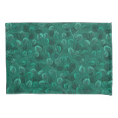 Eucalyptus op groen kussensloop (Voorkant)