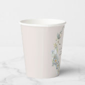 Eucalyptus Ovaal Krans Uitvaart Papieren beker (Rechts)