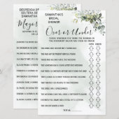 Eucalyptus Over of onder de douche, tweetalig wild (Voorkant / Achterkant)