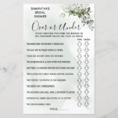 Eucalyptus Over of onder de douche, tweetalig wild (Voorkant)