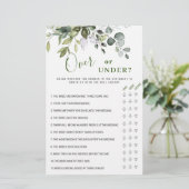 Eucalyptus over of onder Vrijgezellenfeest (Staand voorkant)