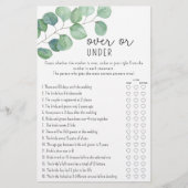 Eucalyptus - Over- of onderliggend vrijgezellenfee (Voorkant)