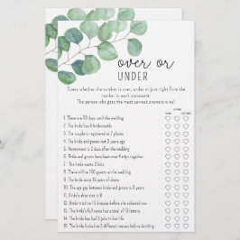 Eucalyptus - Over- of onderliggend vrijgezellenfee