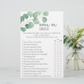 Eucalyptus - Over- of onderliggend vrijgezellenfee (Staand voorkant)