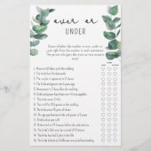 Eucalyptus - Over- of onderliggend vrijgezellenfee (Voorkant)