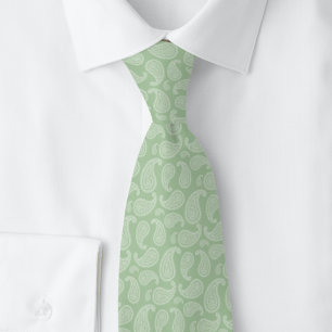 Eucalyptus Paisley Stropdas