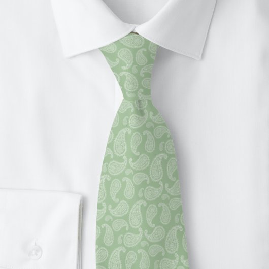 Eucalyptus Paisley Stropdas
