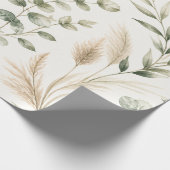 Eucalyptus Pampas Gras Inpakpapier (Hoek)
