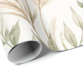 Eucalyptus Pampas Gras Inpakpapier (Rol Hoek)