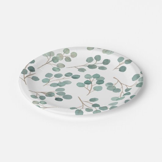 Eucalyptus Papieren Bordje (Gekanteld)