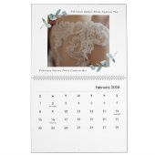 Eucalyptus Pas getrouwd Huwelijksfotografie Collag Kalender (Feb 2026)