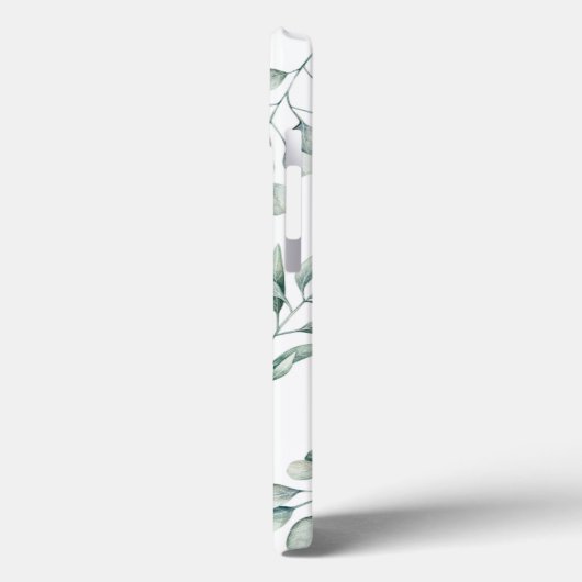 Eucalyptus Patroon iphone hoesje  (Achterkant / Links)