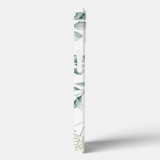 Eucalyptus Patroon iphone hoesje  (Achterkant / Rechts)