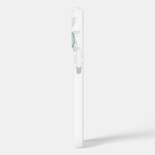 Eucalyptus Pattern iphone Case (Achterkant / Links)