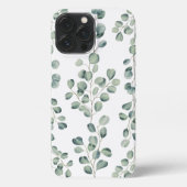 Eucalyptus Pattern iphone cover  Hoesje (Achterkant)
