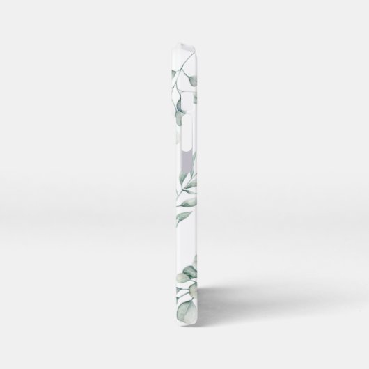 Eucalyptus Pattern iphone cover Hoesje (Linkerkant)