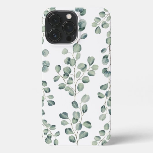 Eucalyptus Pattern iphone cover  iPhone Hoesje (Achterkant)