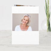 Eucalyptus Pattern Photo Memorial Service Programm Programma (Achterkant)