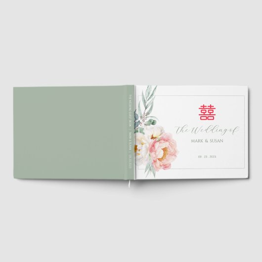 Eucalyptus Peonies Chinese Weddenschap Boek (Volledig)