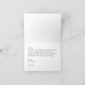 Eucalyptus Peonies Hartelijk dank voor Chinees huw Kaart (Binnen)