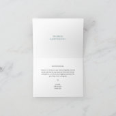 Eucalyptus Peonies Wedding Gefeliciteerd Kaart (Binnen)