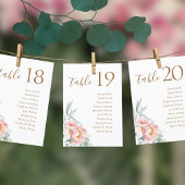 Eucalyptus Peonies Wedding Seating Chart Kaart