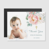 Eucalyptus Peony Baptism Foto: Magnetisch (Voorkant / Achterkant)