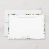Eucalyptus Persoonlijk Bijbelpapierwaren Notitiekaartje (Voorkant)