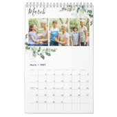 Eucalyptus Photo Collage Calendar Kalender (Mar 2027)