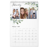 Eucalyptus Photo Collage Calendar Kalender (Feb 2027)