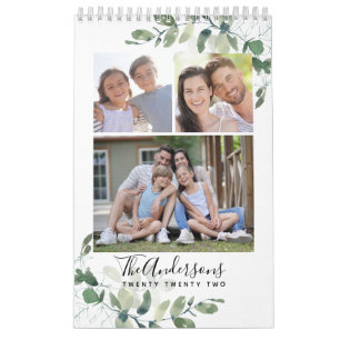 Eucalyptus Photo Collage Calendar Kalender